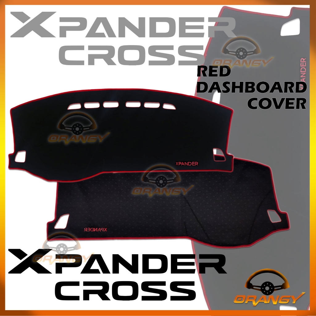 Dashboard Cover for Mitsubishi Xpander Cross 2022 to 2023 Dash board Cover  Dash Mat RED/BLACK LINING | Lazada PH