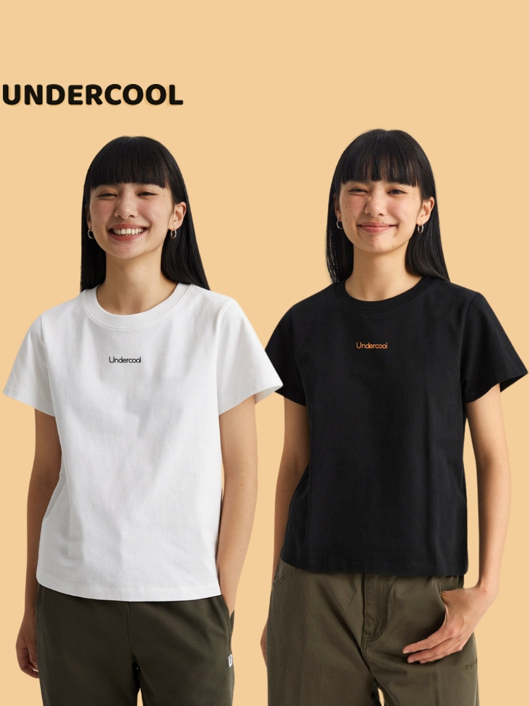 Áo thun cộc tay BABYTEE UNDERCOOL baby tee màu trơn basic dễ phối đồ cho mùa hè