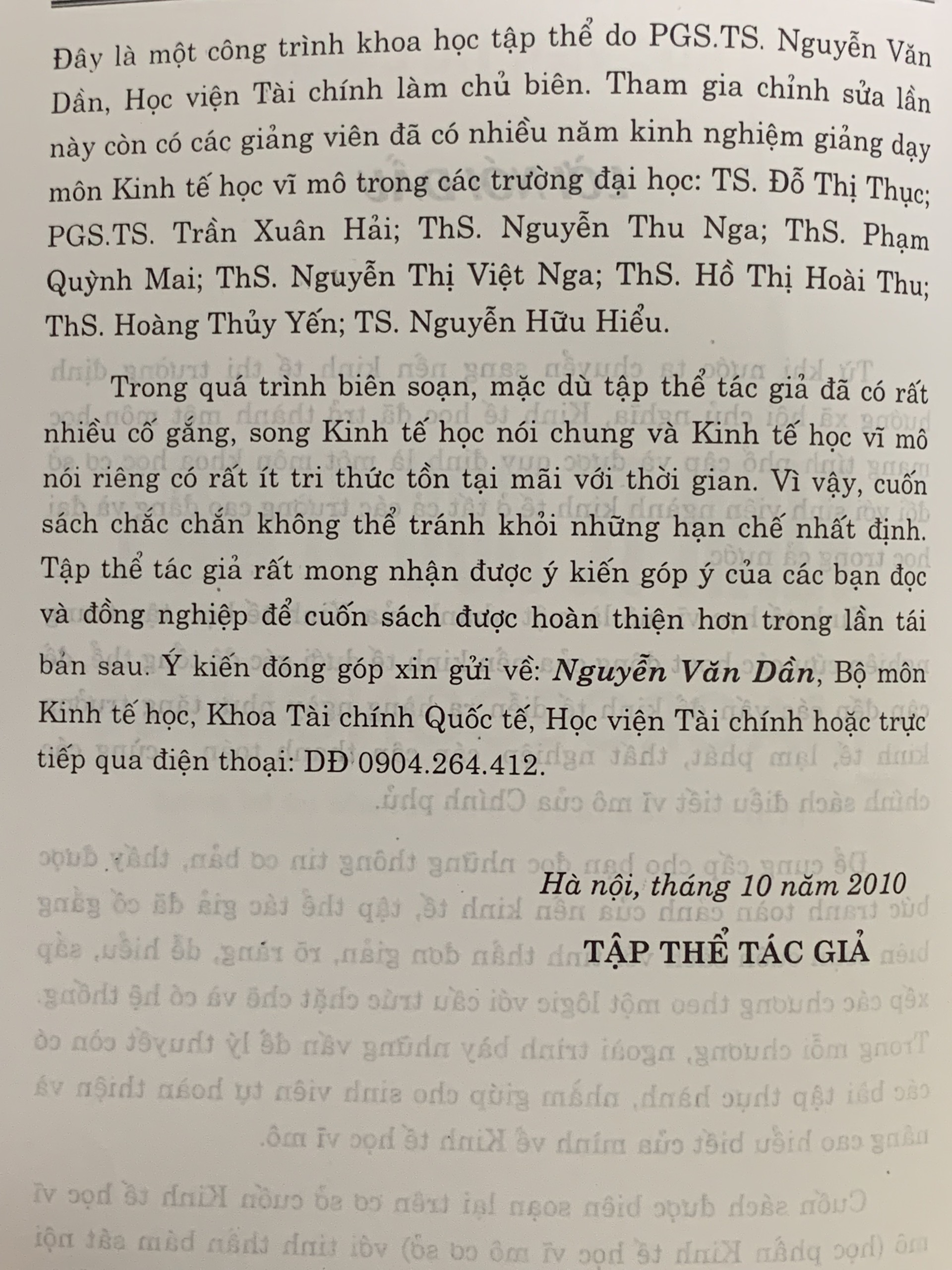 Kinh Tế Học Vĩ Mô I - Macroeconomics ( PGS.TS. Nguyễn Văn Dần )