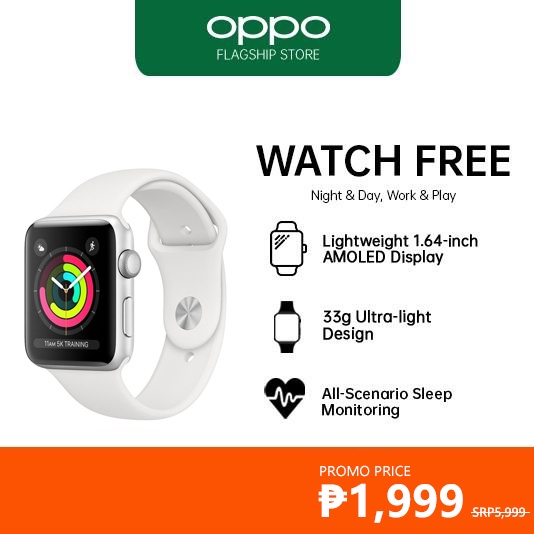 OPPO Watch Free, Night & Day, Work & Play