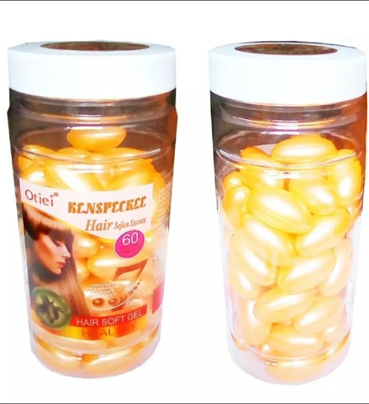 Vitamin E Capsule for Hair 60 Pieces in 1 Container.