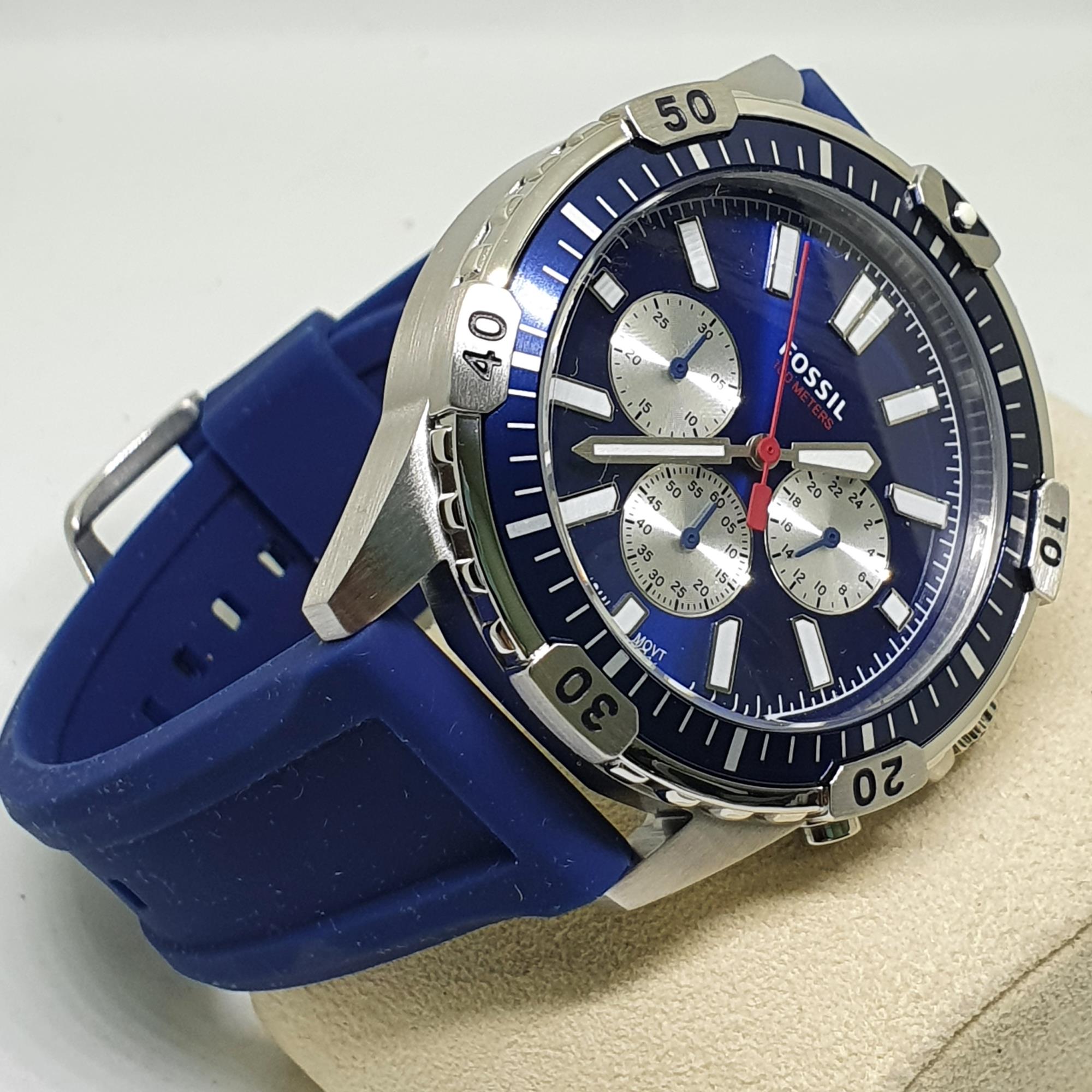 Fossil FS5709 Garrett Chronograph Navy 