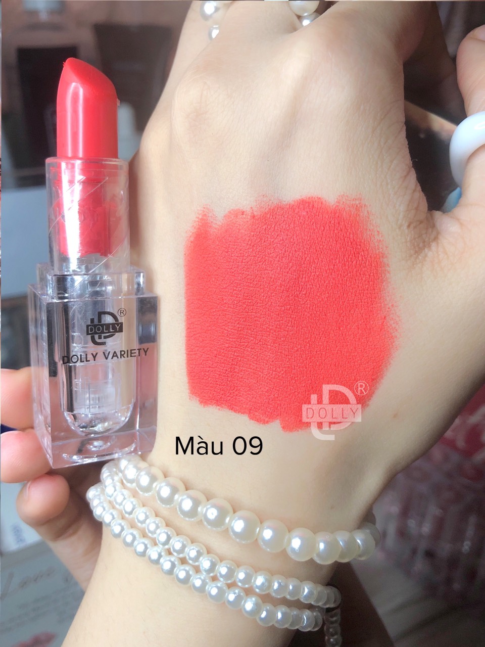 Son Lì Son Sáp VARIETY DOLLY Không Chì Cao Cấp  