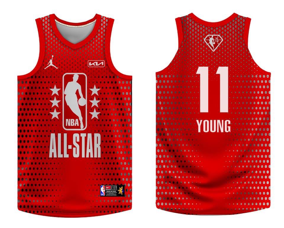 trae young nba all star jersey