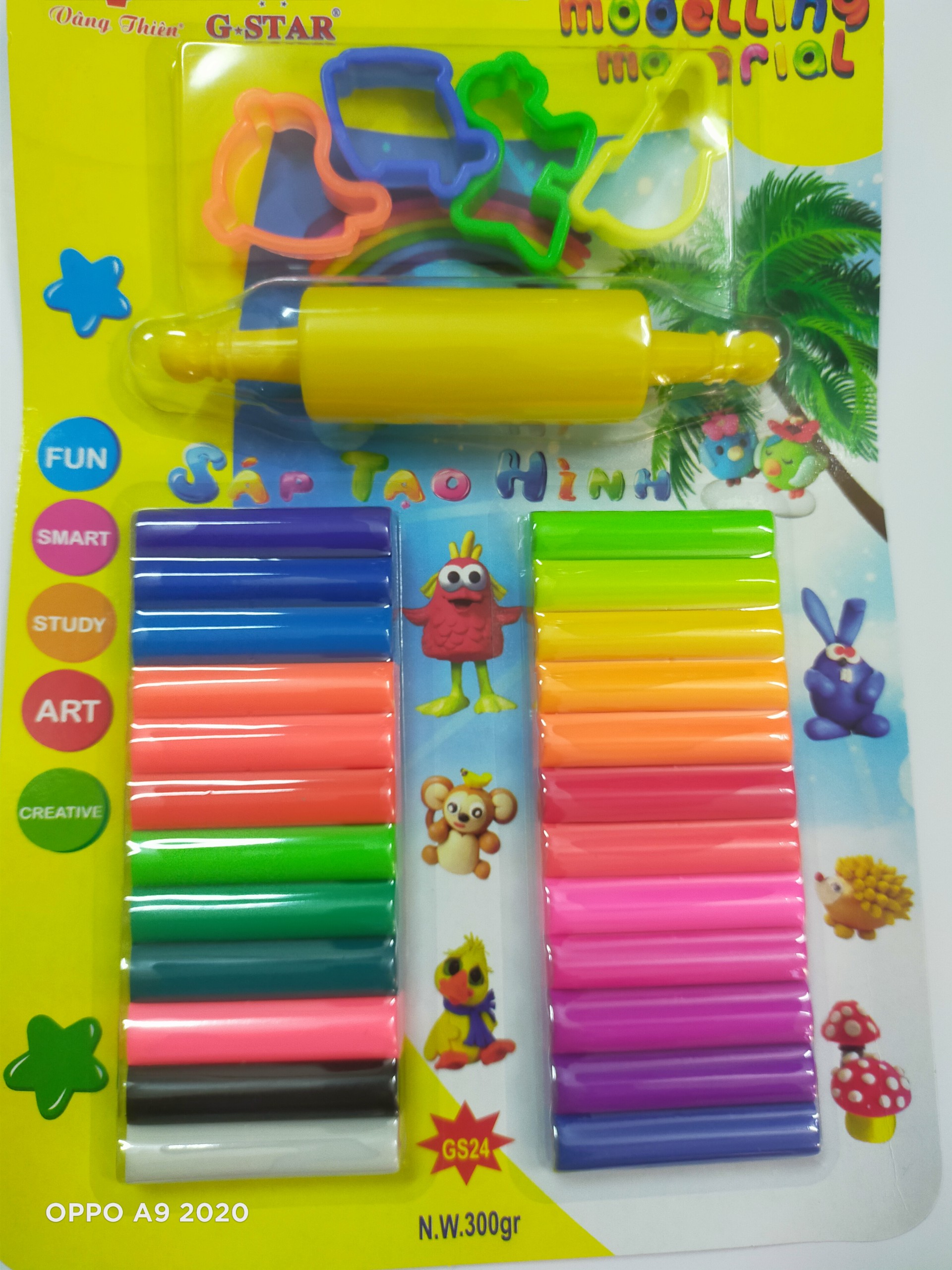 Đất nặn G-STAR  8 - 12 - 24 màu