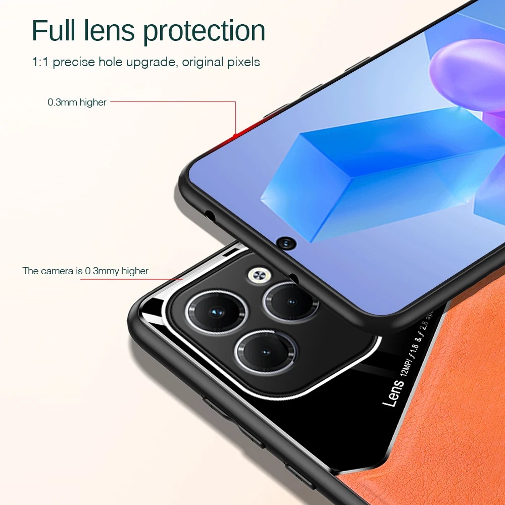 New Phone case For Tecno Spark 20 Pro Back cover The Lightweight Soft Magnetic mirror For Tecno Spark 20 Pro Back Cover. 