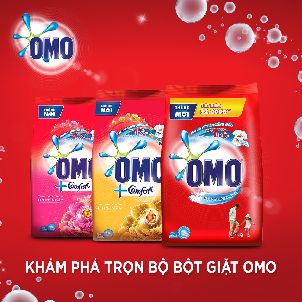 Bột giặt Omo gói 380g