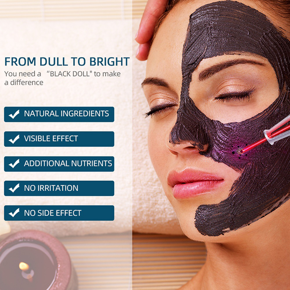 【Deal】 Carbon Black Gel for ND YAG Skin Peeling Skin Rejuvenation Moisturizing Whitening Deep Cleaning.
