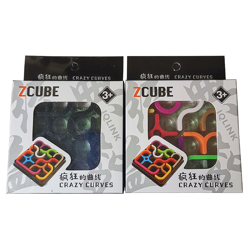 Puzzle CRAZY CURVES Crazy Curve Intelligence Toy