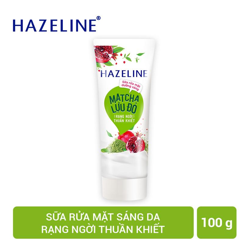 Sữa rửa mặt Hazaline 100g Matcha Tràm trà