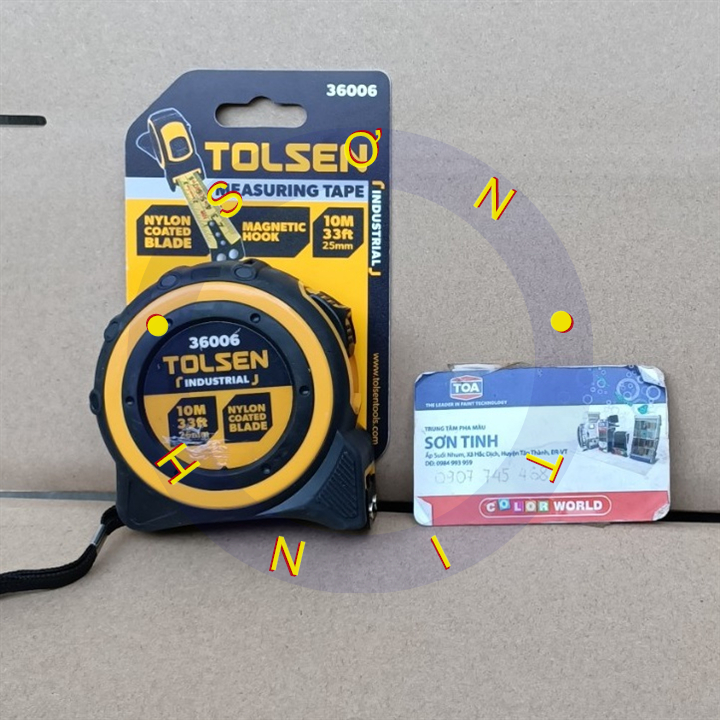 Thước kéo tolsen 36002 36004 36005 36006 cuộn measuring tape 3m x 16mm 5m x 19mm 8m x 25mm 10mx 25mm