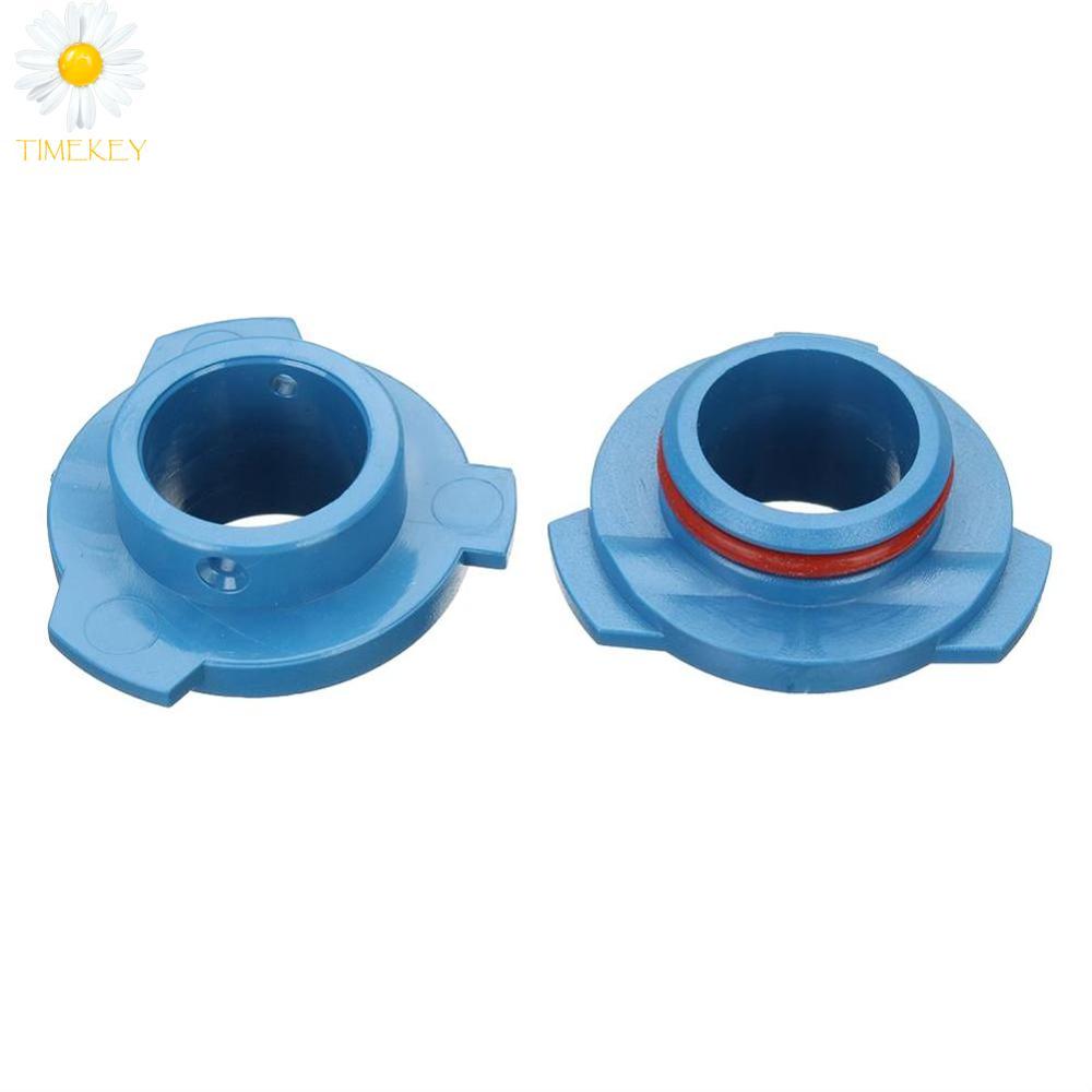 Timekey 2Pcs LED Headlight Bulb Base Adapter Socket Retainer H1/H3/H4/H7/H11/HB3