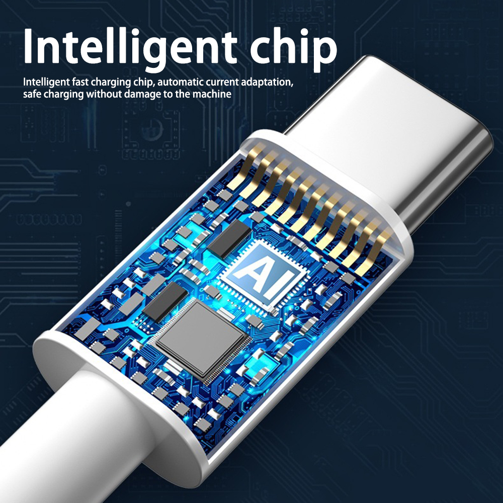 2m cáp dữ liệu USB Loại-C cáp 120W Cáp sạc nhanh cho Xiaomi Oppo điện thoại di động Samsung điện thoại