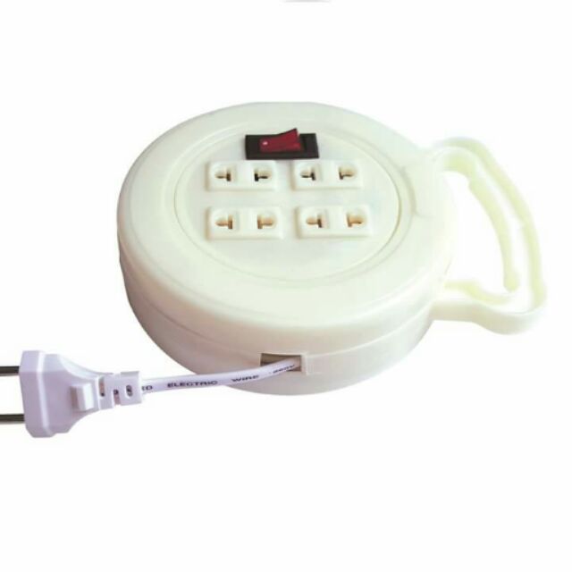 Ổ cắm điện tròn quay 4 lỗ Nhật Quang