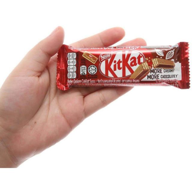 Combo 12 Thanh Socola Kit.Kat 2F-Túi 12 Thanh Socola KitKat 2F (Thanh 17g)