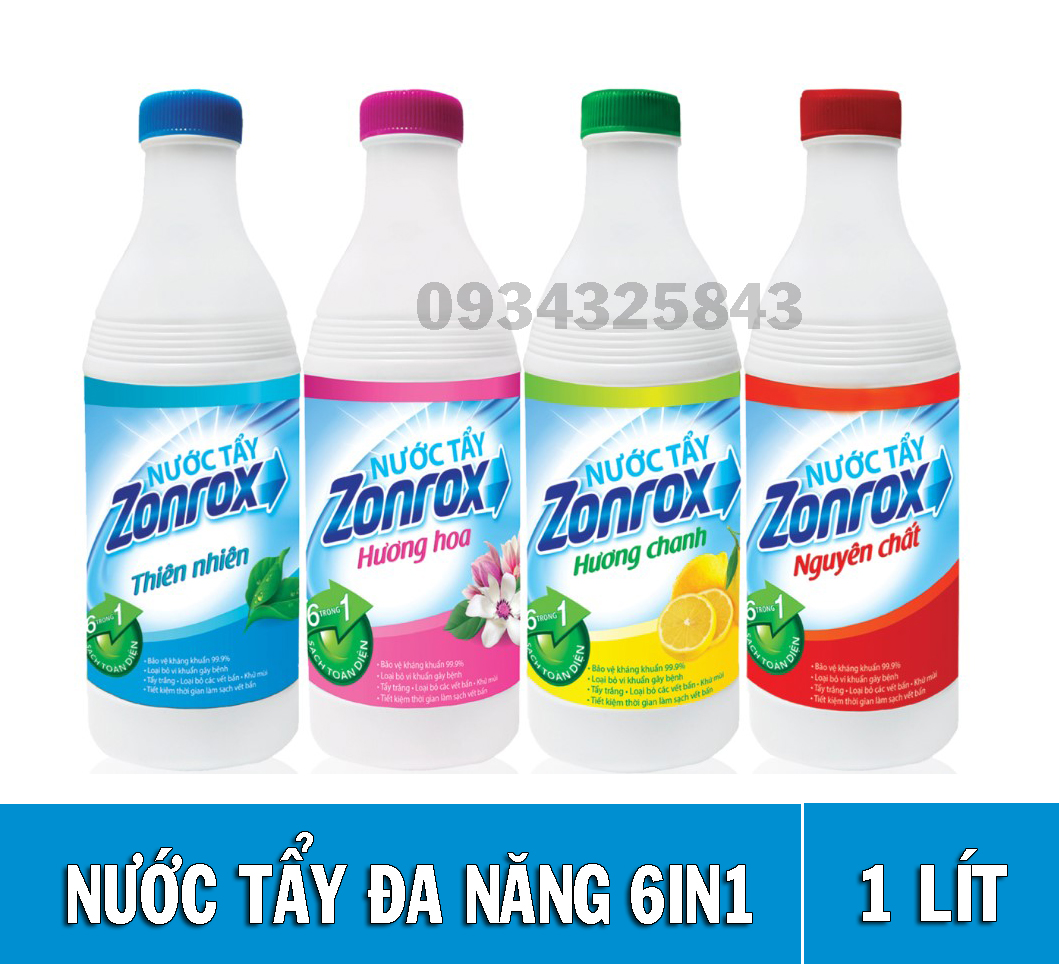 Nước tẩy đa năng Zonrox 6in1 1000ml - tùy chọn hương thumbnail