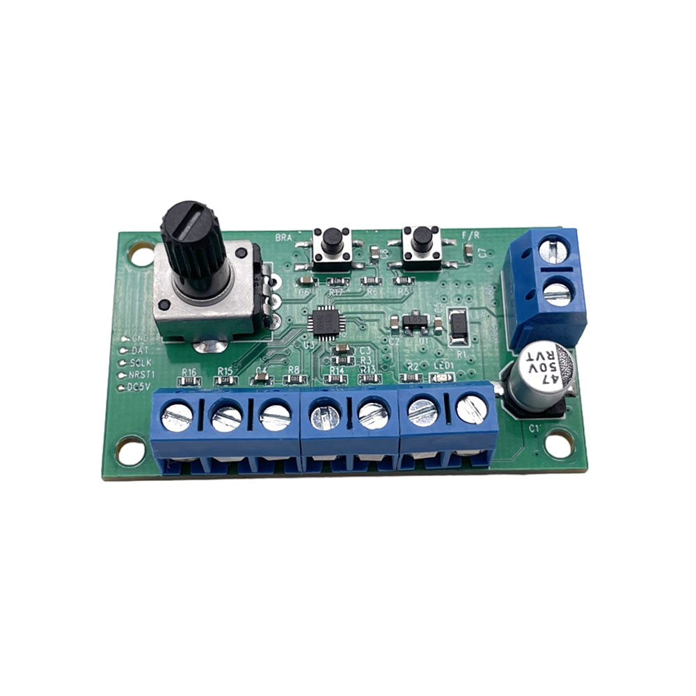 12V Brushless DC Motor Speed Controller 2A Max Motor Speed Adjustable Board DC Motor PWM Forward and Reverse Control Module
