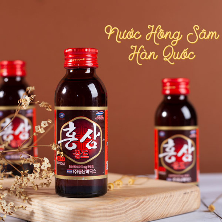 [K2V Shop] Combo 10 Chai Nước Hồng Sâm Korea Red Ginseng 100ml