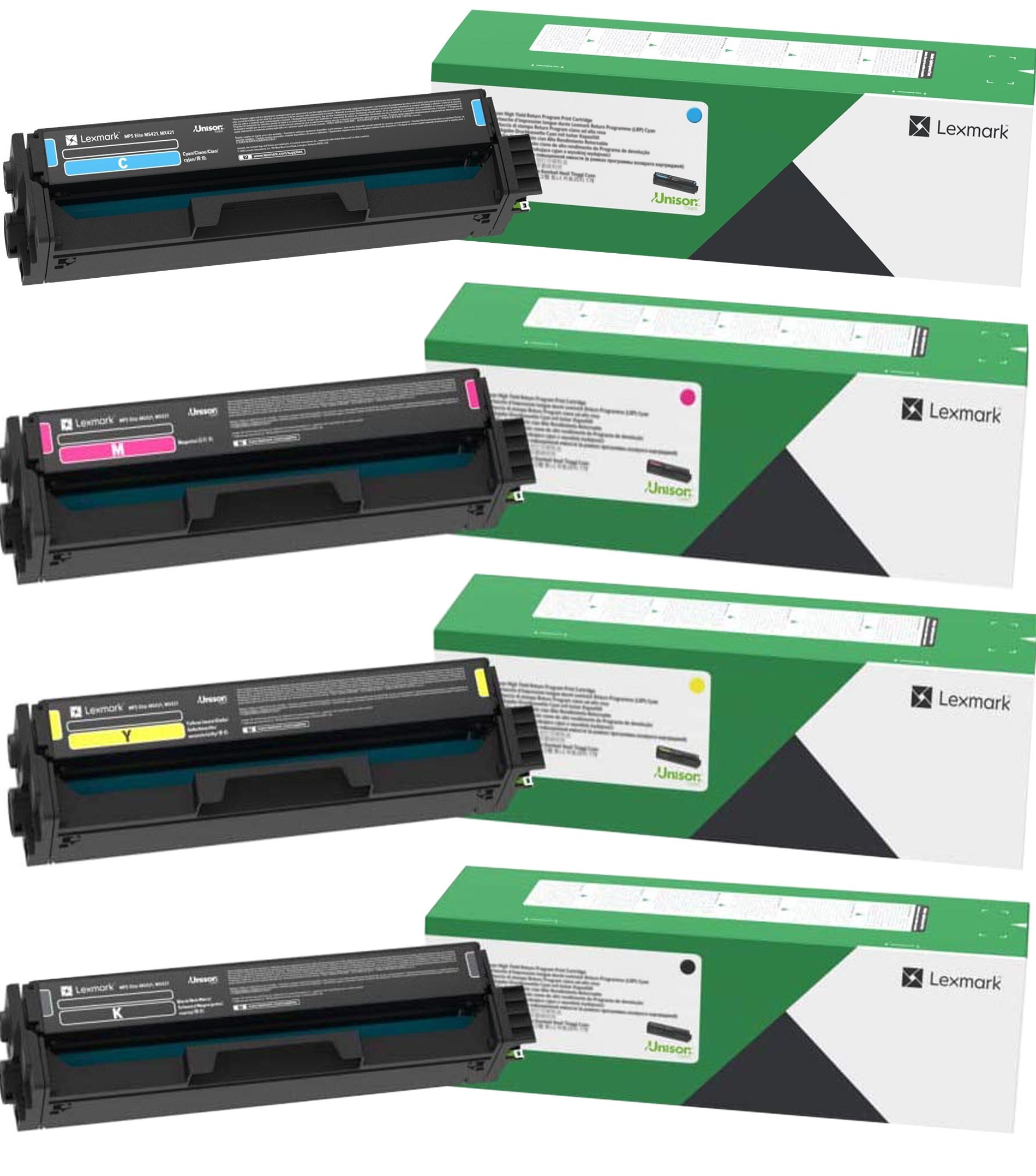 lexmark mc3224dwe toner replacement