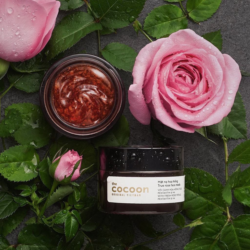 Mặt nạ hoa hồng Cocoon cấp ẩm và làm mềm da 30ml
