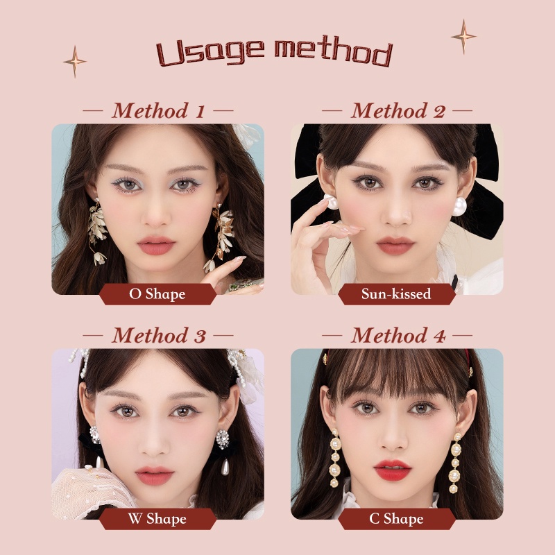 (Có sẵn) Phấn má hồng FLOWER KNOWS Strawberry Rococo 5g