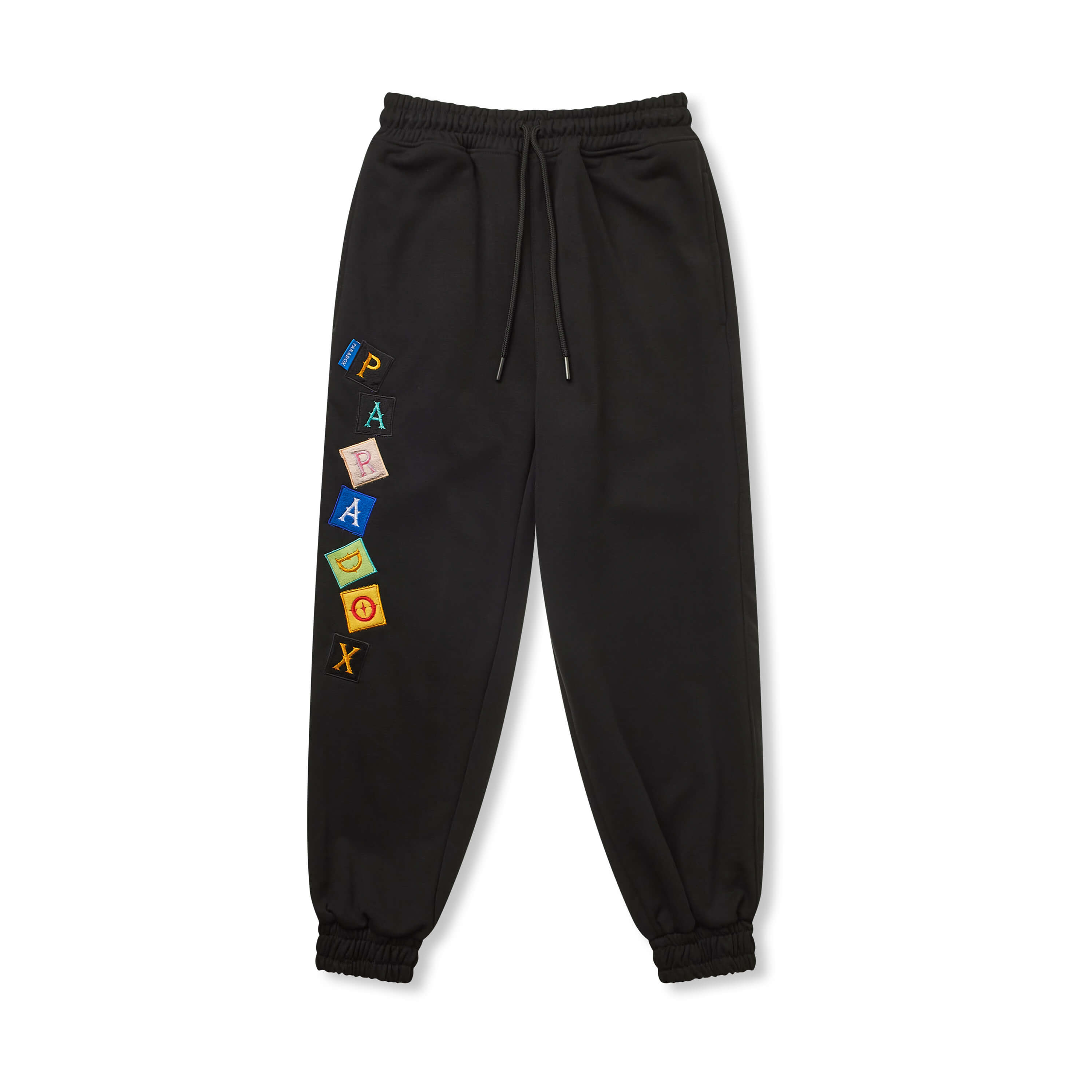 Quần jogger paradox sprightly embroidery jogger pants - đen