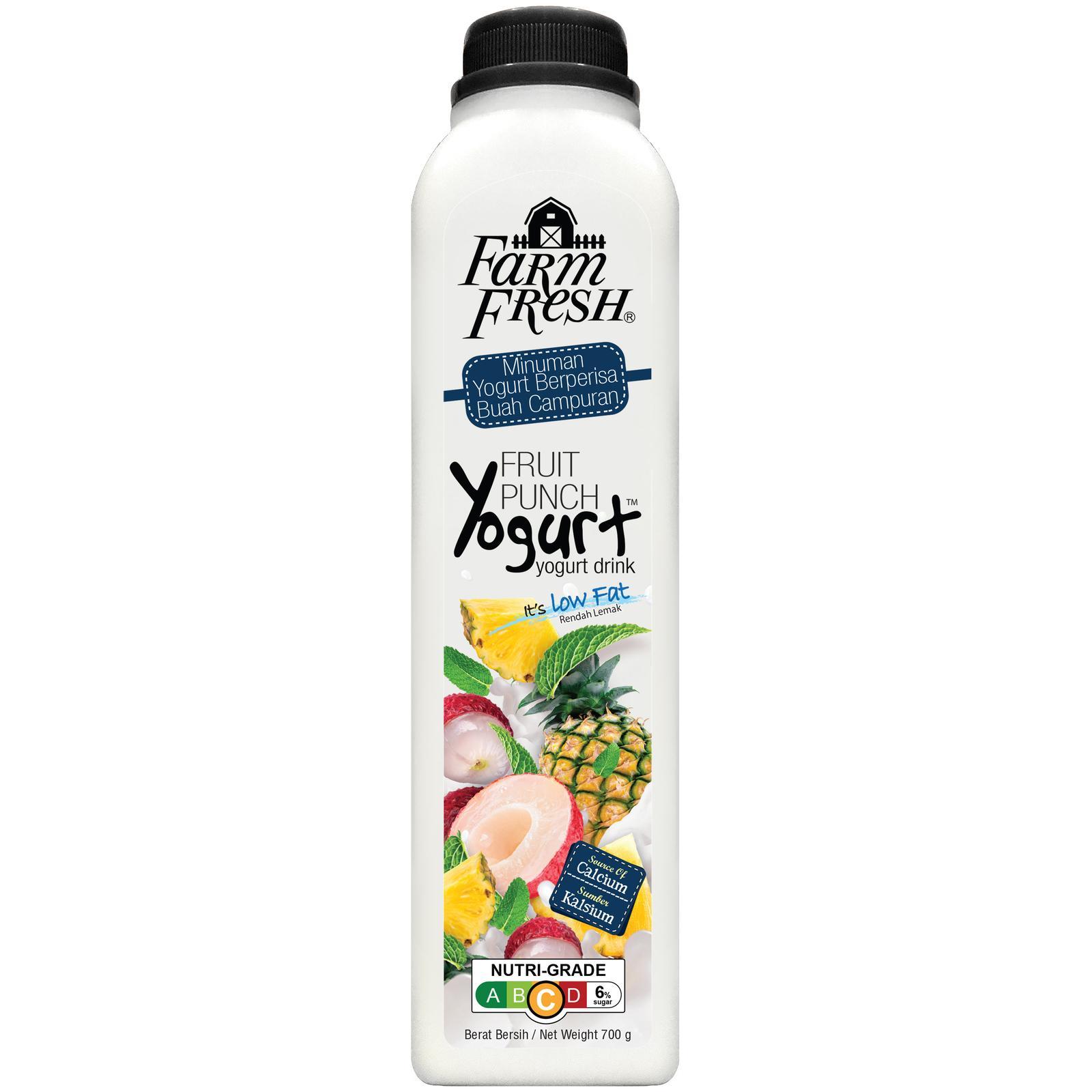 Farm Fresh Fruit Punch Yoghurt Drink 700ML Lazada Singapore