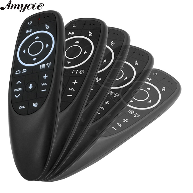 Smart Voice Remote Control Wireless Air Fly Mouse 2.4g G10 G10s Pro Gyroscope Ir Learning Compatible For Android Tv Box