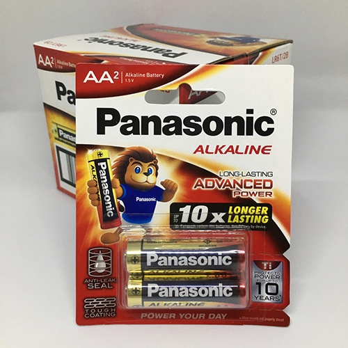 Chính Hãng - Pin AA / Pin AAA Panasonic Alkaline 1,5 V(Vỉ 2 viên/ vỉ 4 viên)
