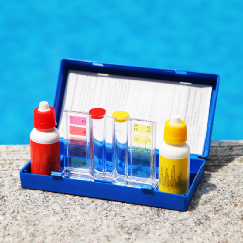 Swimming Pool Special Test Kit PH Liquid Inspection Quality Box Water ...