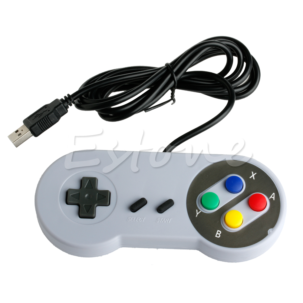 USB Gamepad Gaming Joystick Game Controller Retro Gamepads for SNES Super NES for Famicom SF PC for Windows for Mac Emul