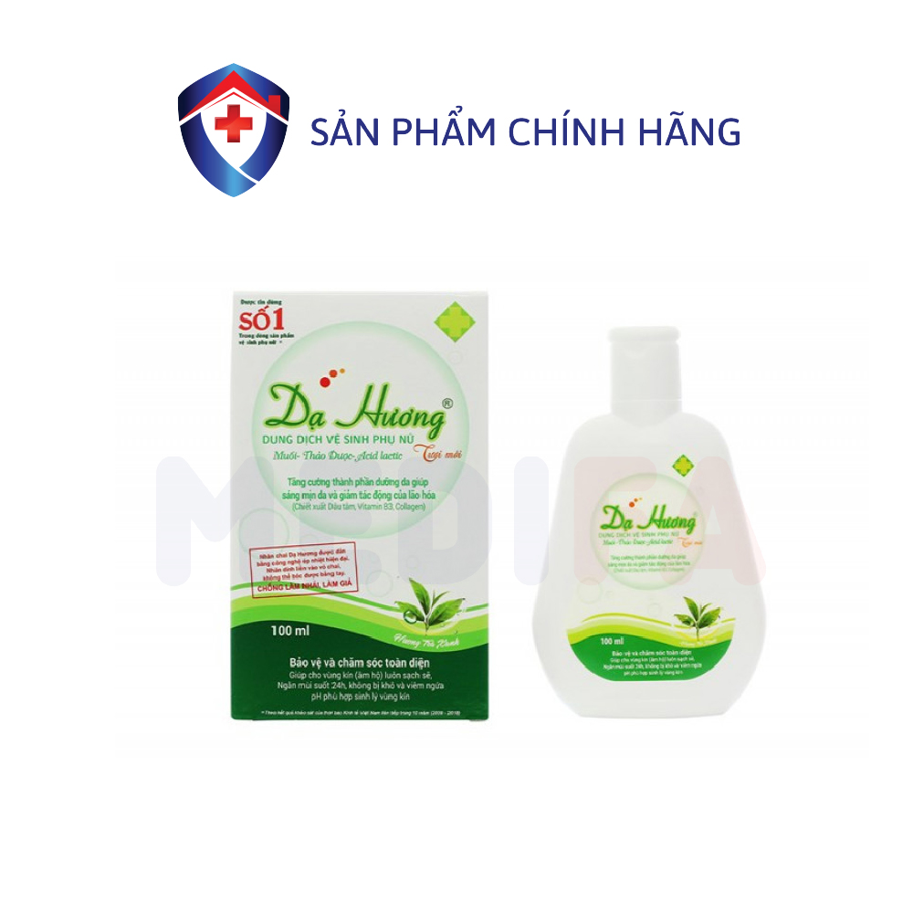 Dung dịch vệ sinh Dạ Hương Trà xanh 100ml