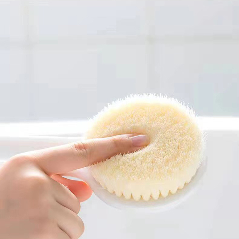 Scrub bath brush bath brush soft bristle back bath brush rub bath artifact back brush