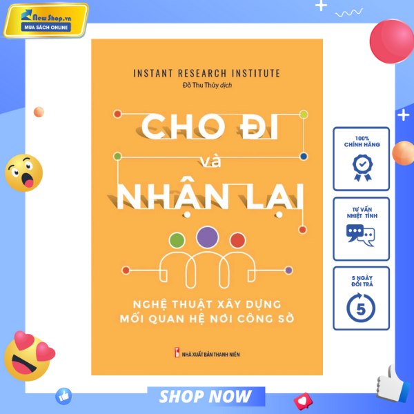 Sách - cho đi và nhận lại - newshop