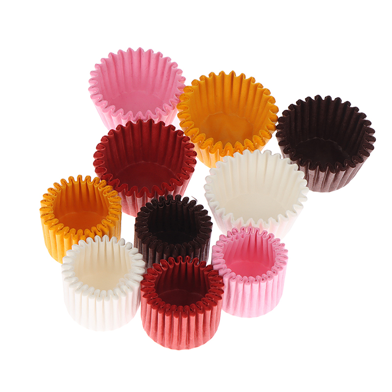 1000PCS Mini Chocolate Paper Liner Baking Muffin Cake Cupcake