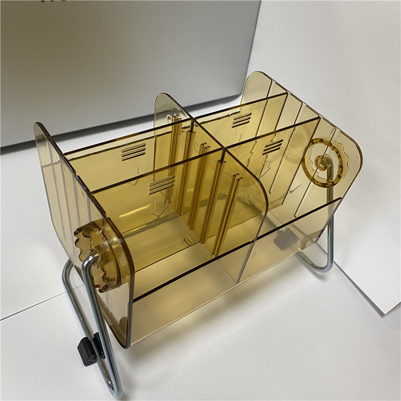 Coffee table remote control storage box Table glasses mobile phone case debris storage shelf Bedroom vertical high appearance level large capacity