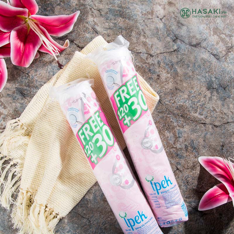 Bông tẩy trang Ipek 80 - 150 miếng