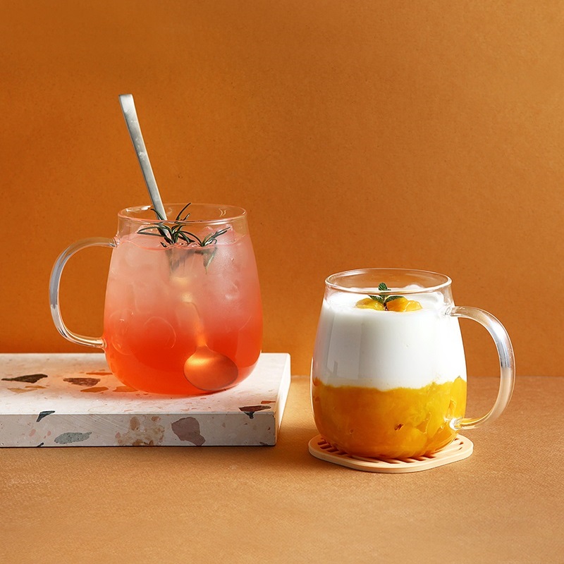 Heat-Resistant Glass Cup 500ml S024T Samahome Shop