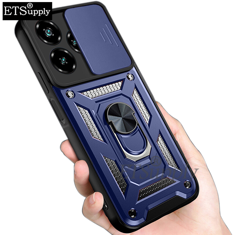 Zte V60 Phone Case Phone Case ZTE Nubia V60 Armor Ring Case Cover