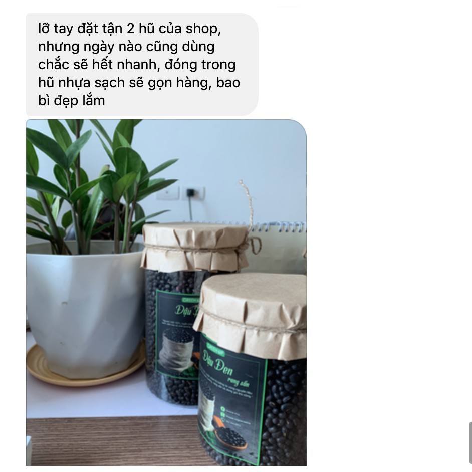 Đậu đen (đỗ đen) rang sẵn, đậu đen quê sạch 100%