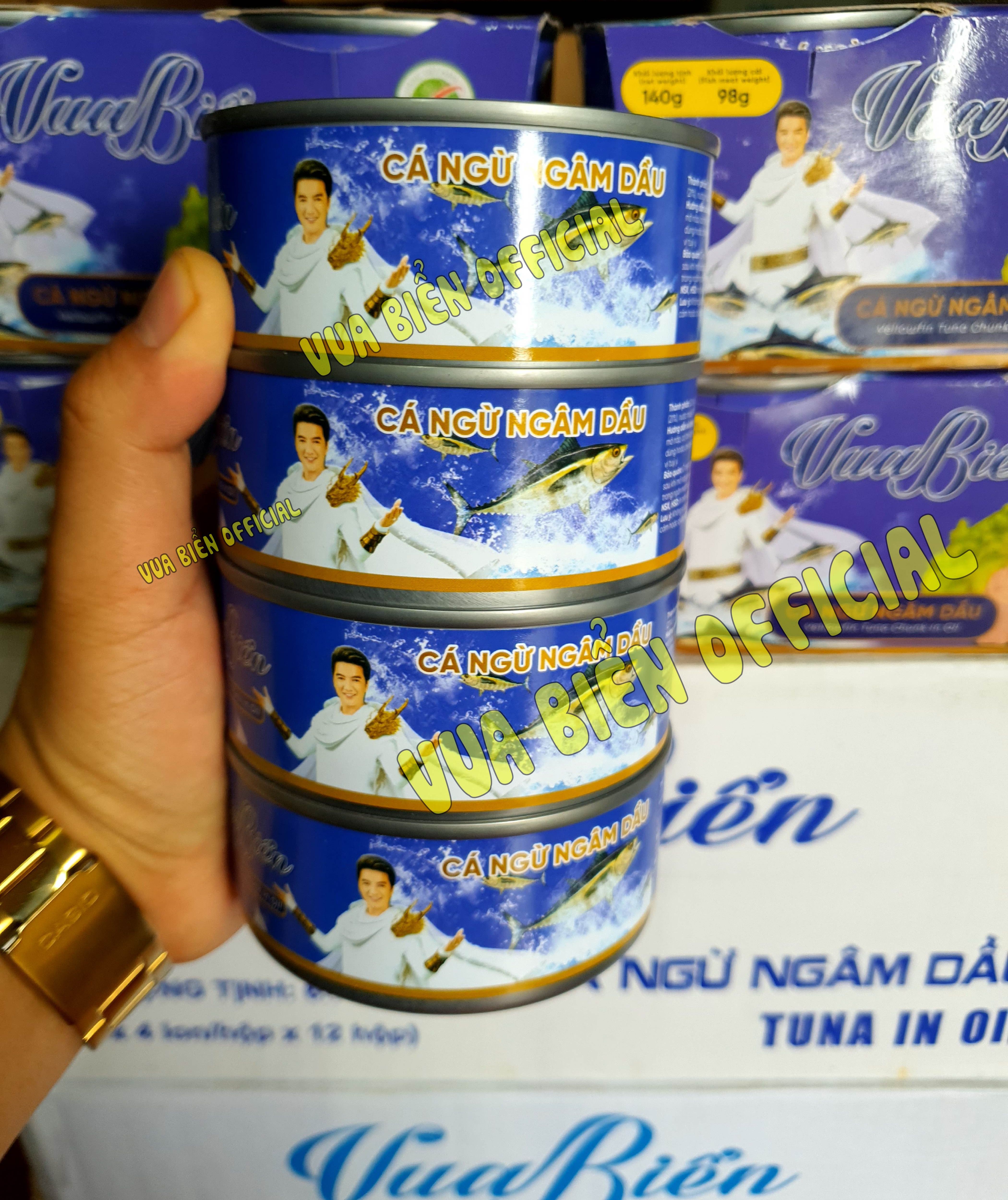 TUNA IN OIL VUA BIEN 140g - DATE 12/02/2026
