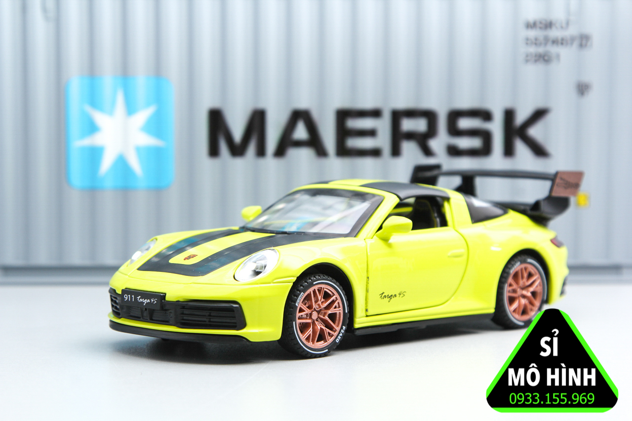 Mô hình xe porsche 911 targa 1:32