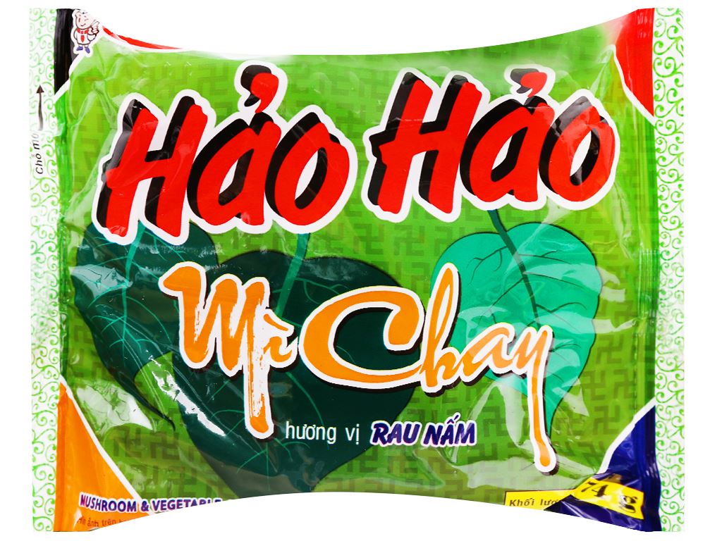 Mì Chay Hảo Hảo Rau Nấm Gói 74g