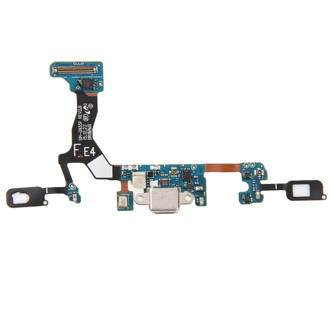 (hua jia kang )for galaxy s7 edge / g935f charging port & sensor flex cable