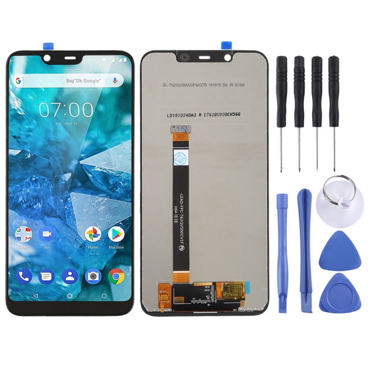 Màn hình lcd tft cho nokia x7 / 8.1 / 7.1 cộng với ta-1131 với lắp ráp đầy đủ số hóa