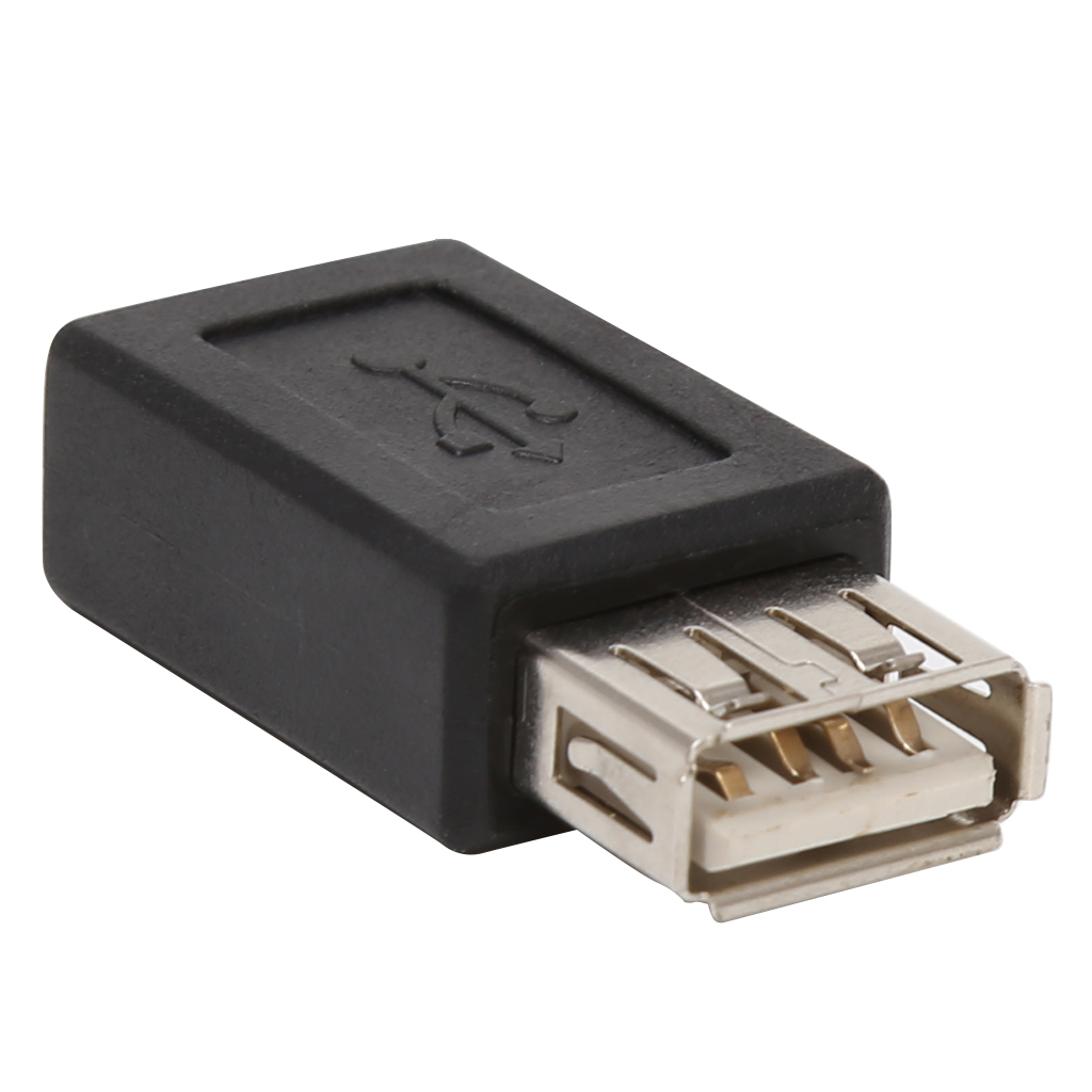 2 cái/bộ USB 2.0 Loại Một Nữ sang Micro USB Loại B 5pin Bộ chuyển đổi cái Adapter