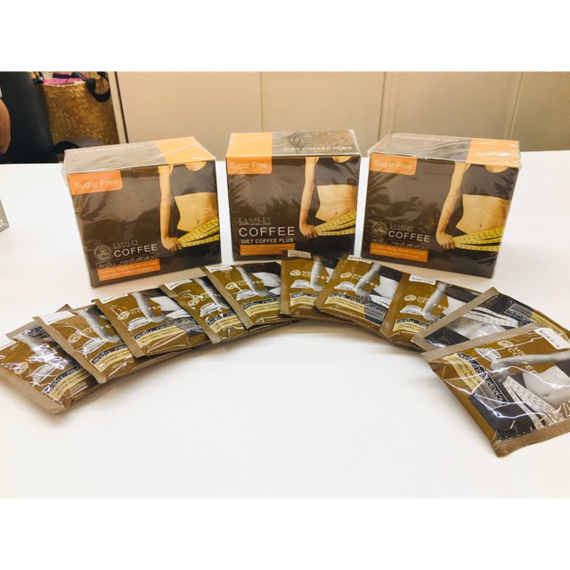 Cà Phê Giảm Cân Cấp Tốc Lansley Thái Lan Diet Coffee Plus