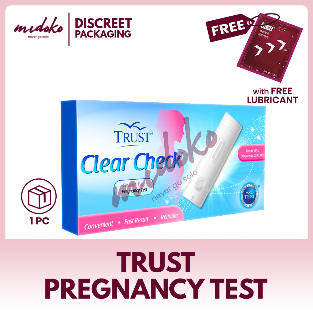 Midoko Trust Clear Check Pregnancy Test Kit (Cassette) Lazada PH