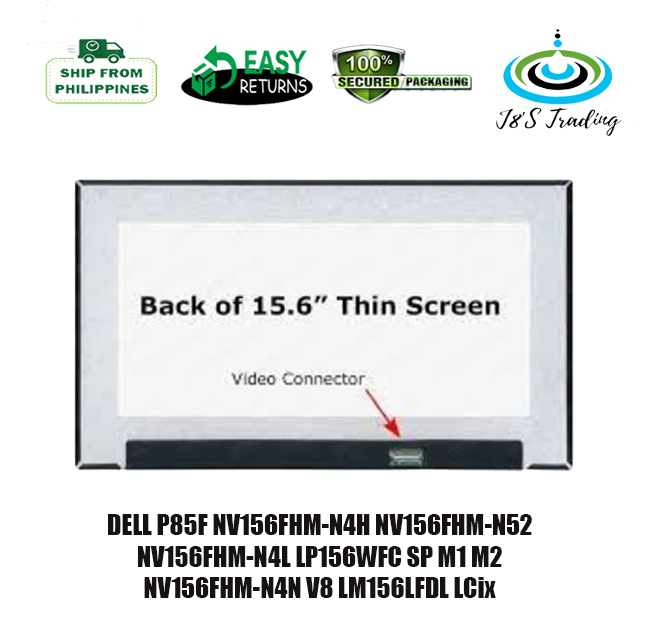 dell p85f screen