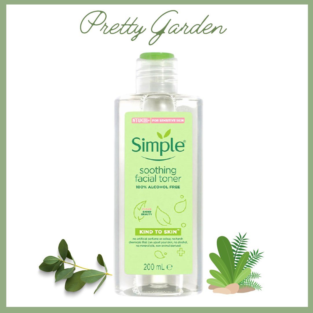 Combo 3 Simple ( Sữa Rửa Mặt + Toner Nước Hoa Hồng + Tẩy trang ) Làm Sạch Cân Bằng Da 150ml & 200ml & 125ml/Chai